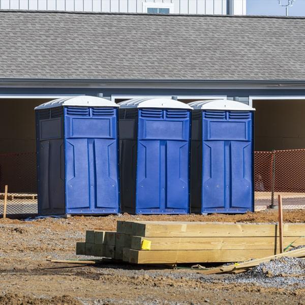 job site portable restrooms provides a self-contained water supply for all of our portable restrooms on job sites